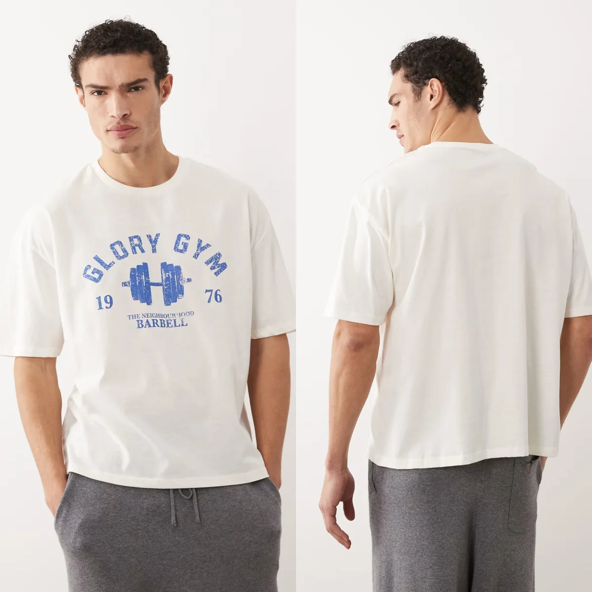 Streetwear Gym Brand - تي شيرت عصري من مجموعة جيم