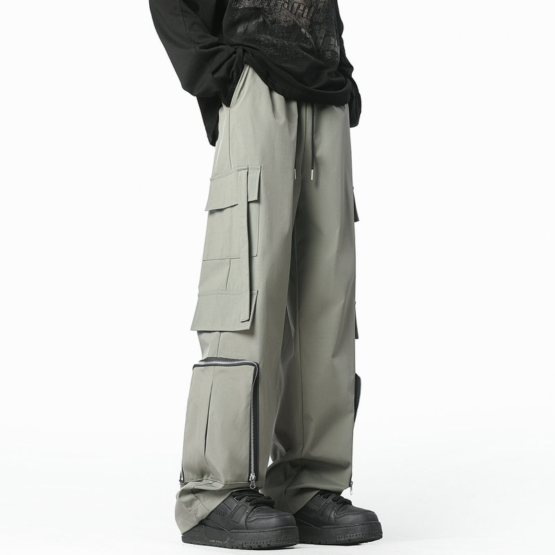 Streetwear Brands - بنطلونات رجالية عصرية فضفاضة، سراويل رياضية،