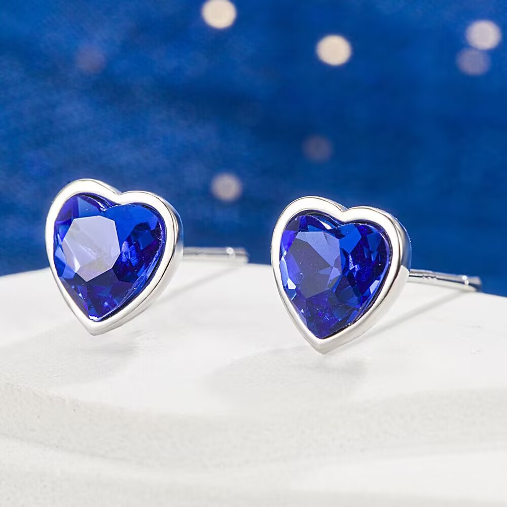 Chrome Hearts Ring - أقراط فضية عيار 925 على شكل