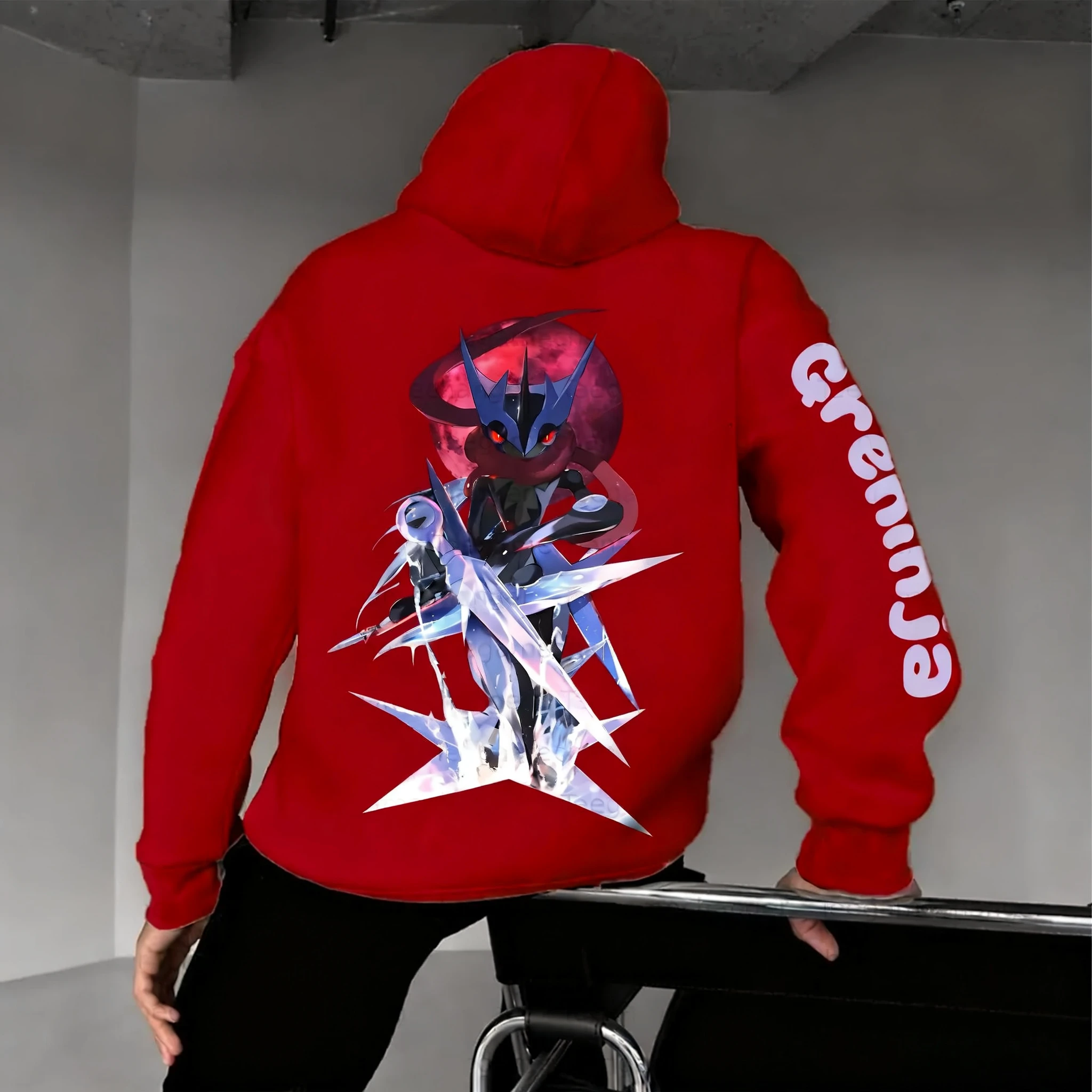 Streetwear Brands - سترة بوكيمون أنيمي غرينينيا كو ذات