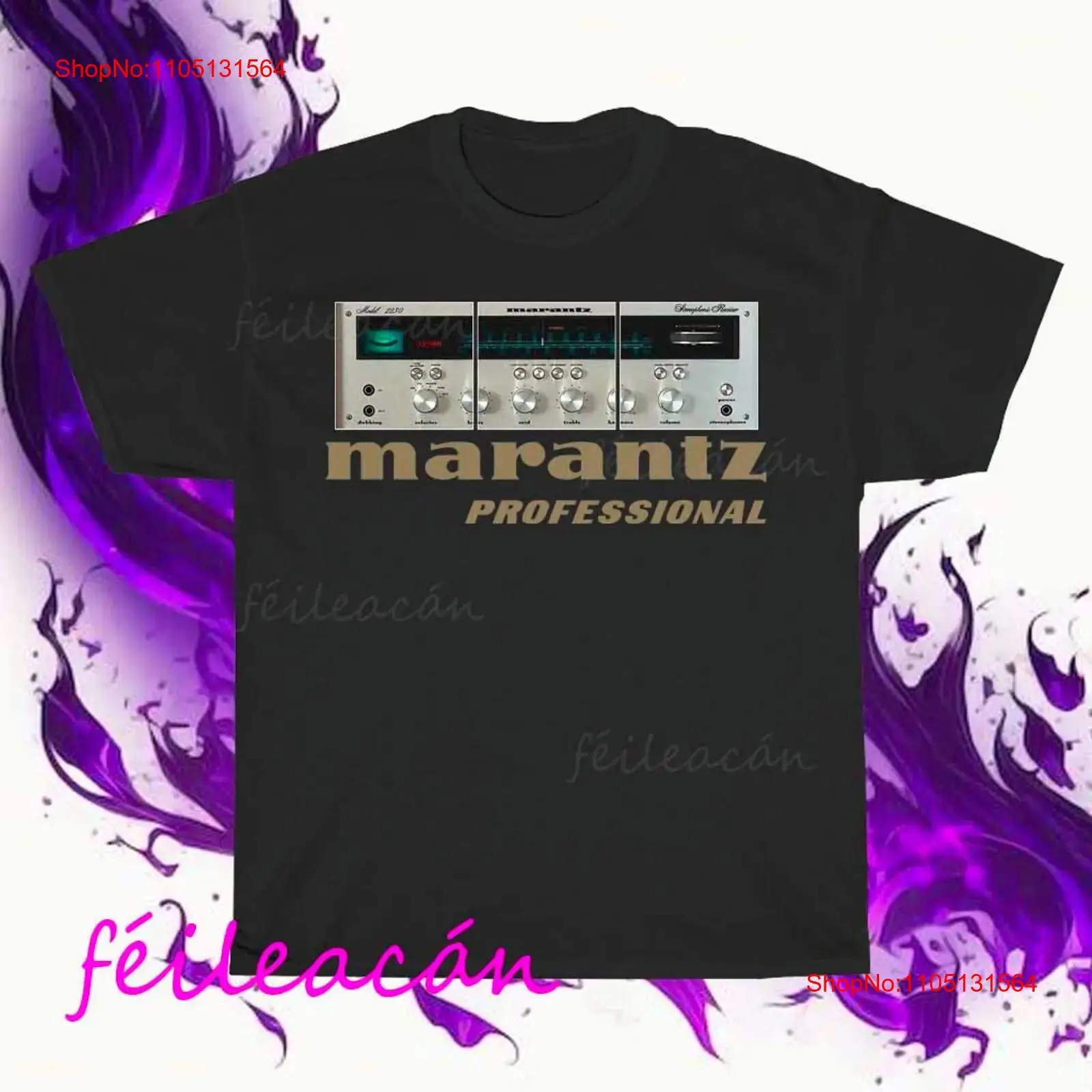 Streetwear Brand T Shirt - العلامة التجارية الجديدة Marantz مكبر للصوت