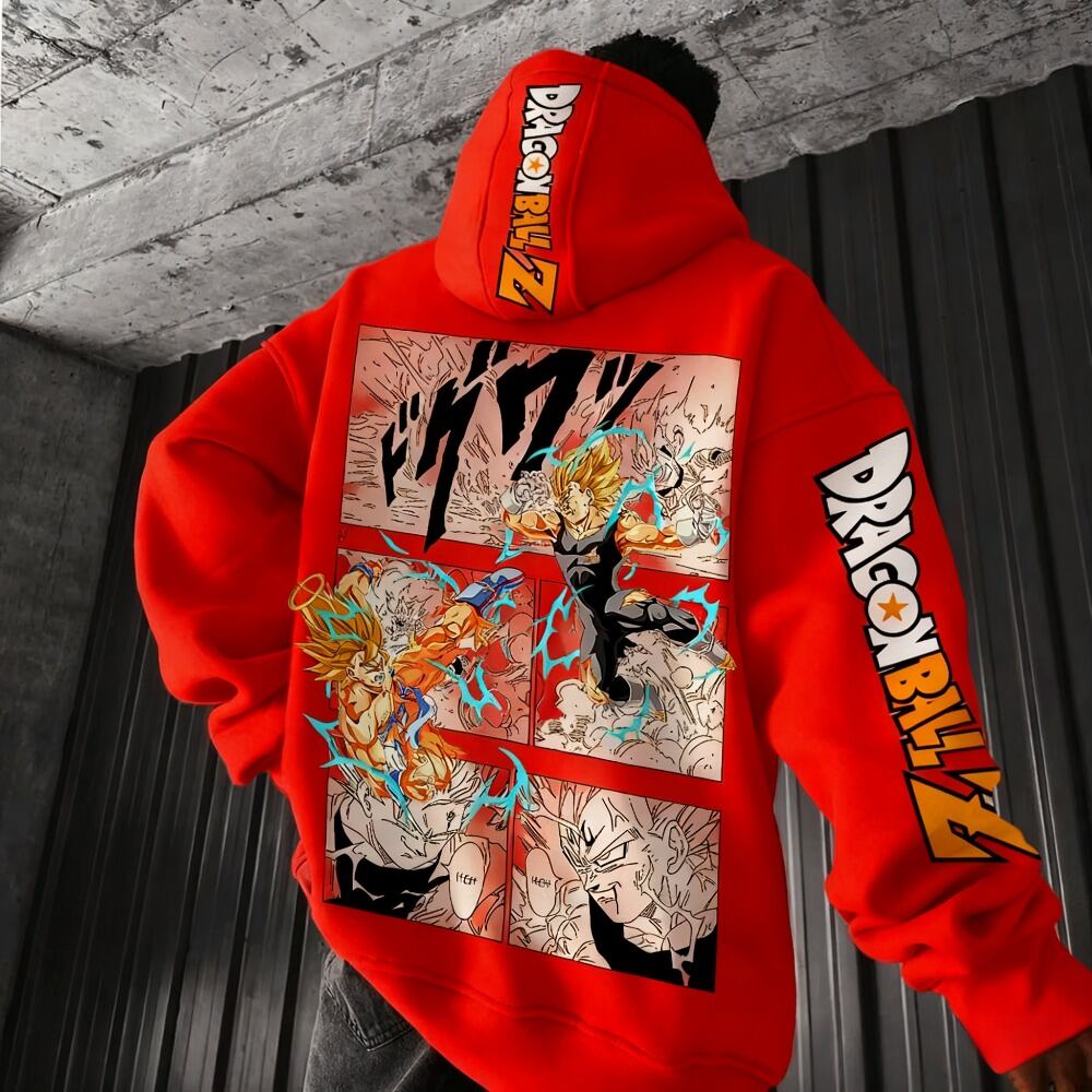 Streetwear Brands - سترة بغطاء للرأس مطبوعة ذات علامة