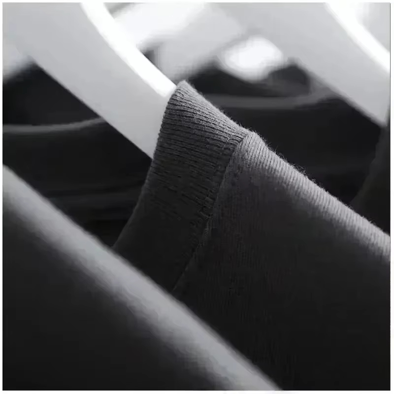 تي شيرت قطني كلاسيكي أبيض برسم - مراجعة Streetwear Gym Brand وسعره
