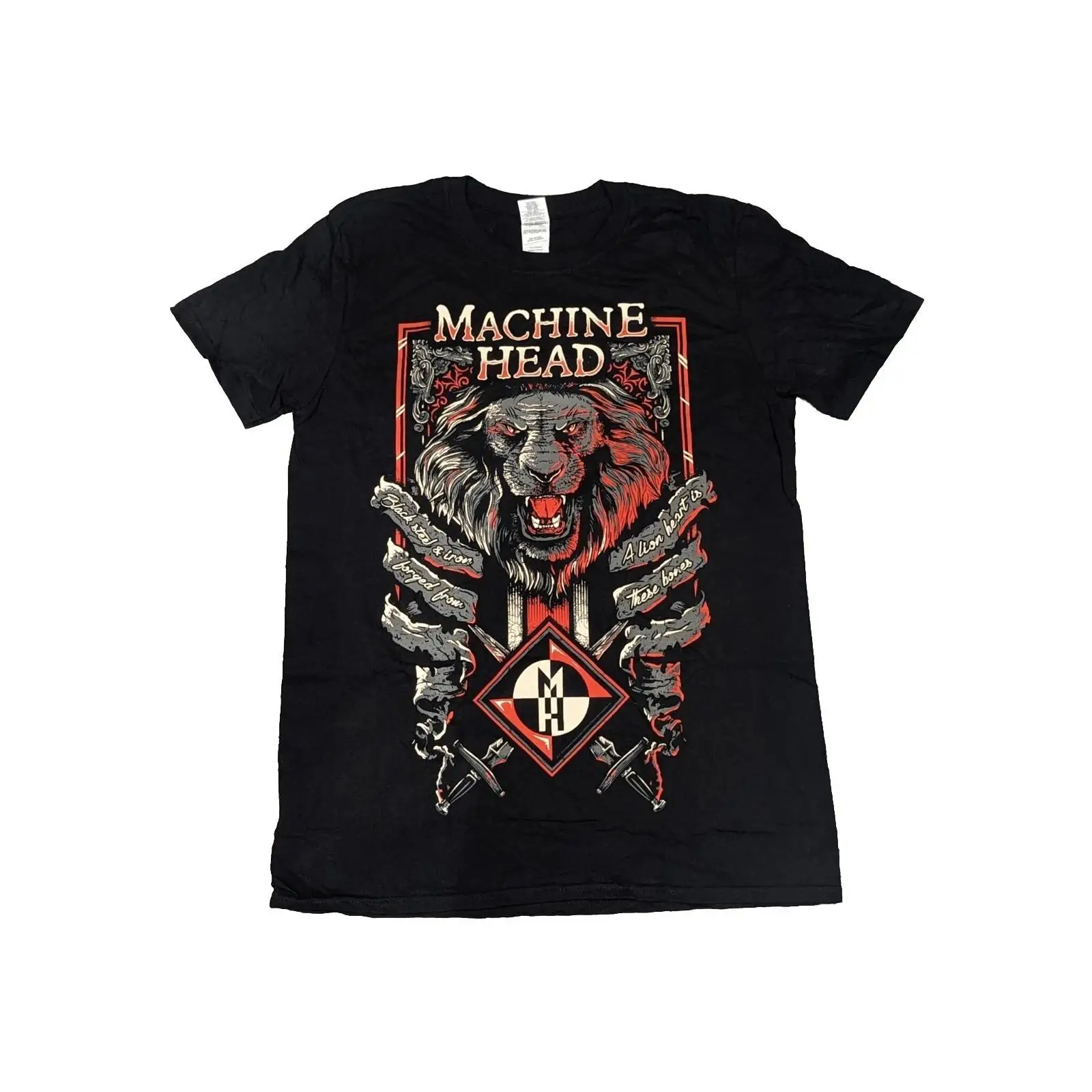 تي شيرت MACHINE HEAD Lion Hear - مراجعة Streetwear Brand Heart وسعره