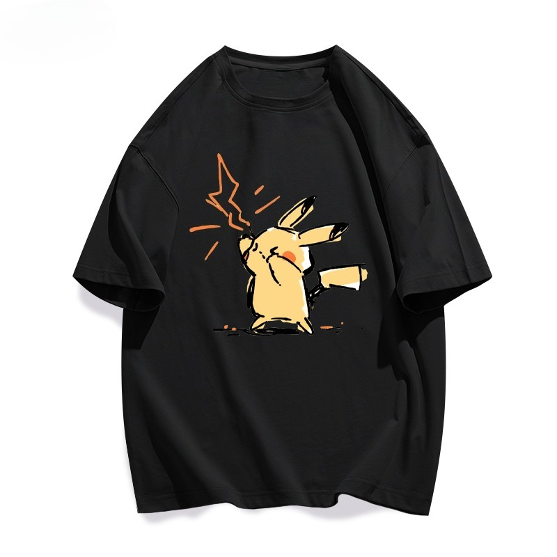 تي شيرت صيفي مطبوع عليه شخصية  - مراجعة Streetwear Brand Y2K وسعره