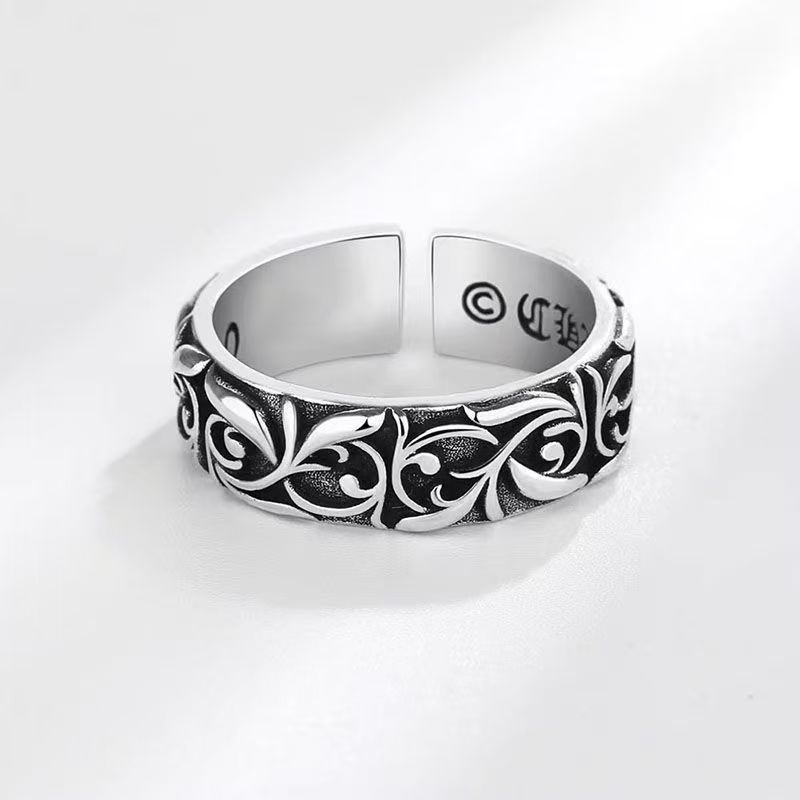 الرجعية الأبدية الكرمة خواتم ف - مراجعة Chrome Hearts Ring وسعره