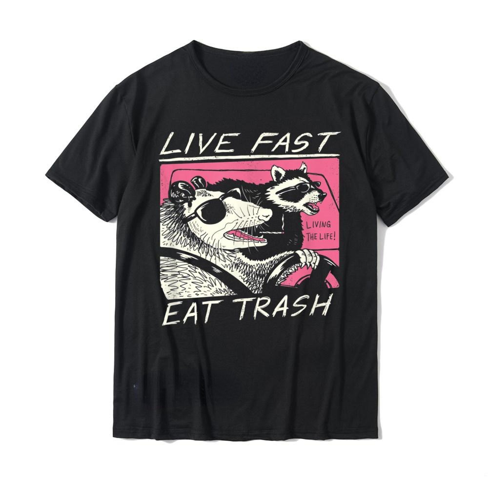 العيش بسرعة! أكل القمامة! تي ش - مراجعة Streetwear Brand T Shirt وسعره