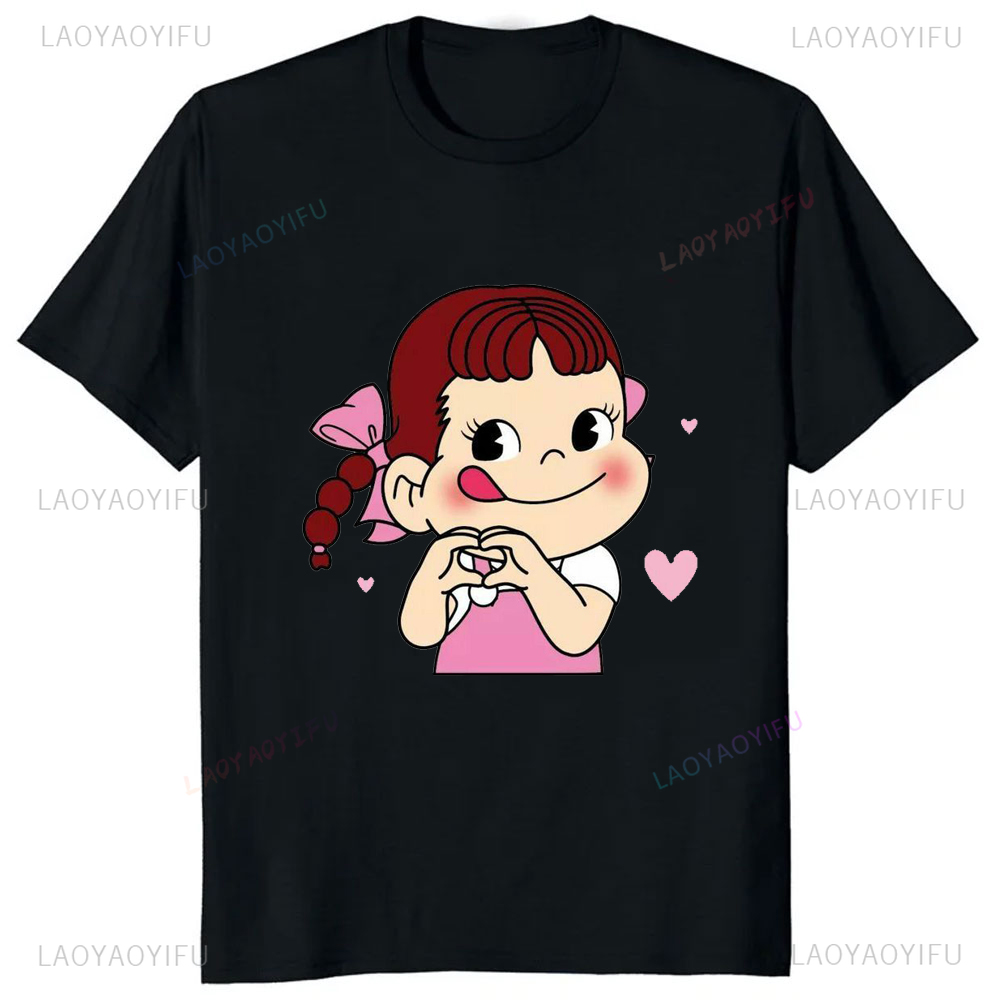 المرأة Kawaii الحليب Peko-chan - مراجعة Streetwear Brand T Shirt وسعره