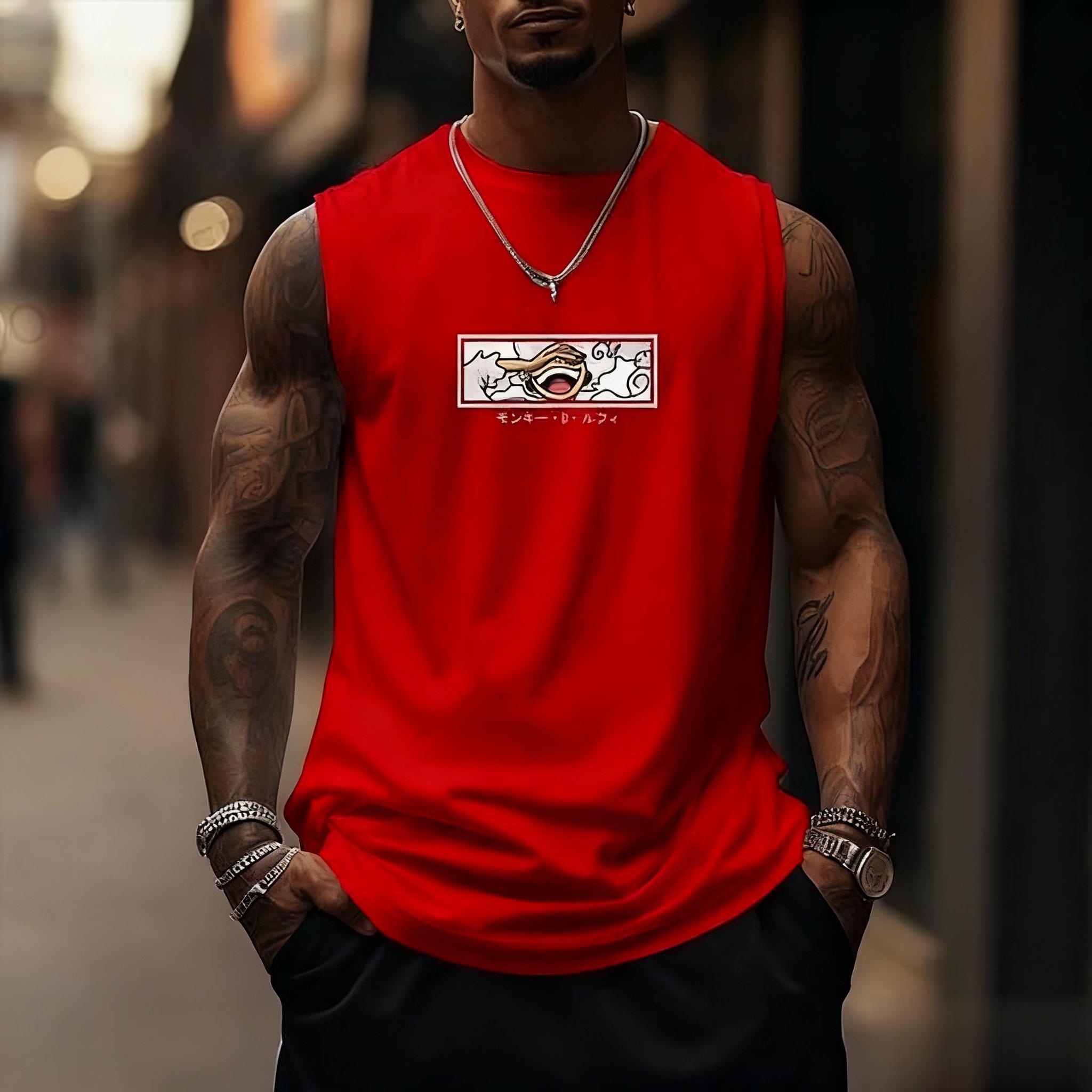 قطعة واحدة لوفي جير 5 تانك توب - مراجعة Streetwear Gym Brand وسعره