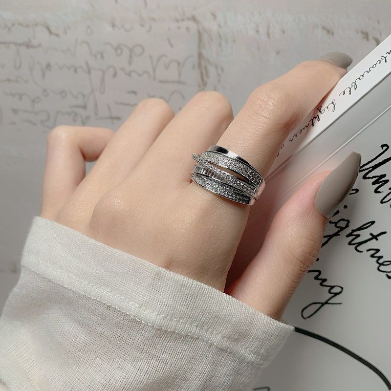 2025 جديد فضي اللون حجر الراين - مراجعة Chrome Hearts Ring وسعره