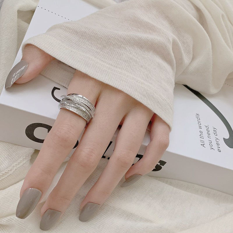 2025 جديد فضي اللون حجر الراين - مراجعة Chrome Hearts Ring وسعره