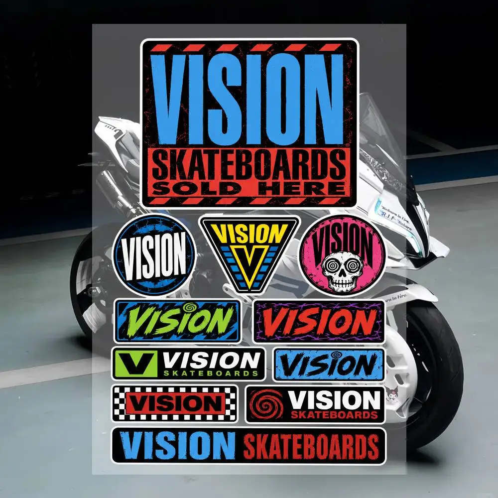 مجموعة ملصقات فيجن سكاس-تيبواس - مراجعة Vision Streetwear Brand وسعره