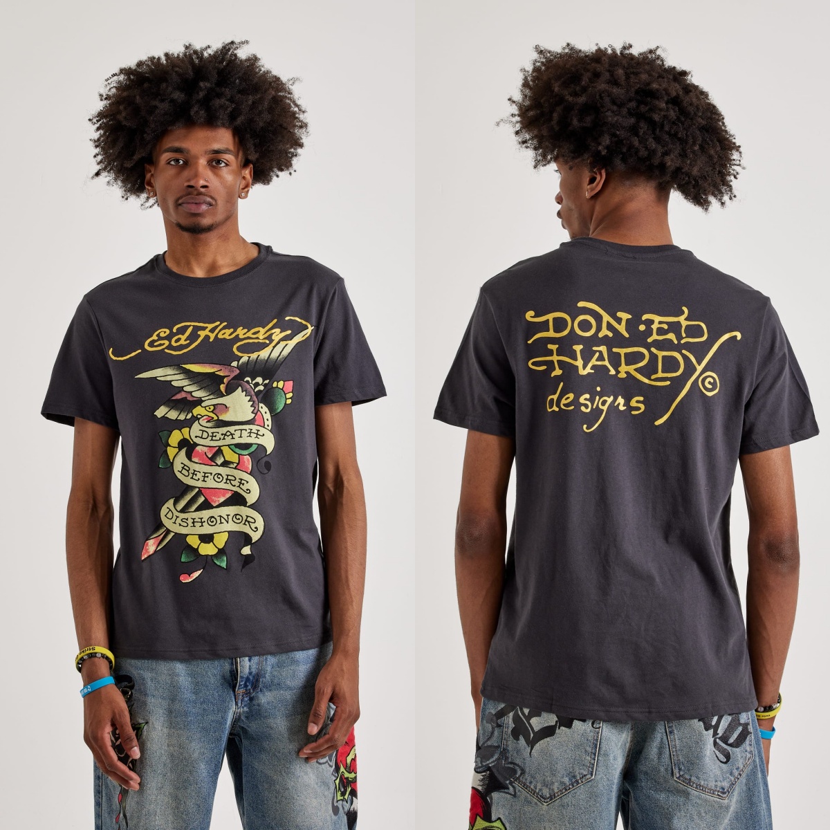 تي شيرت قطني بطبعة فن وشم قلب  - مراجعة Streetwear Brand Heart وسعره
