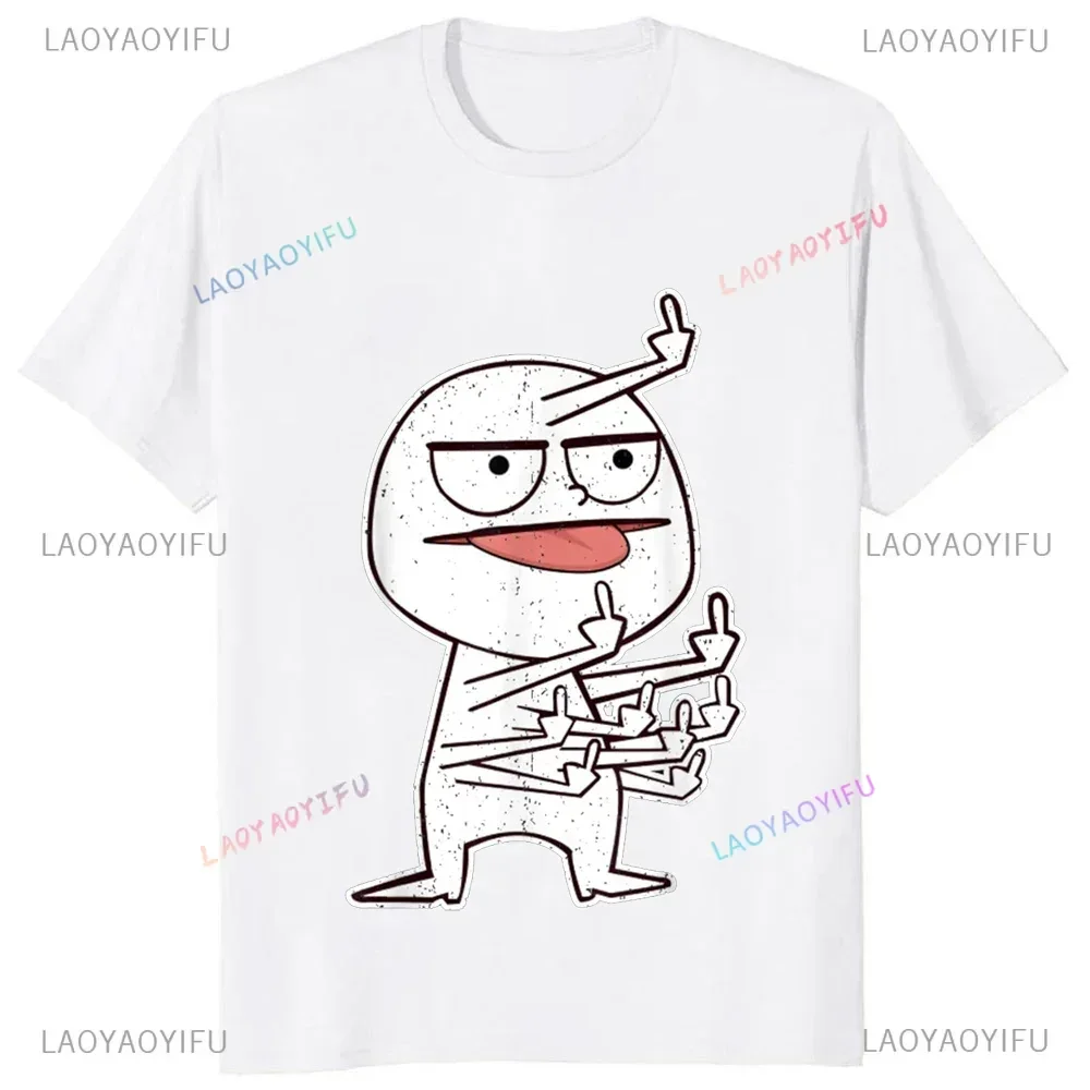 الاصبع الوسطى مضحك مهووس مطبوع - مراجعة Streetwear Brand T Shirt وسعره