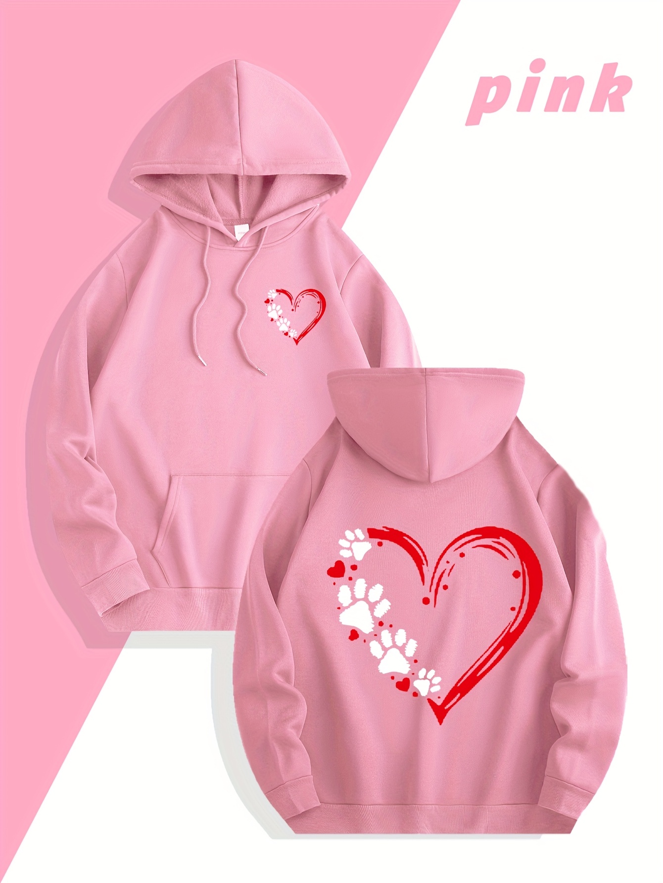 سترة رياضية رجالية بطباعة قلب  - مراجعة Streetwear Brand Heart وسعره